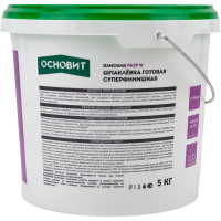 Готовая суперфинишная шпаклевка Основит ЭЛИСИЛК РА39 W 5 кг 77630