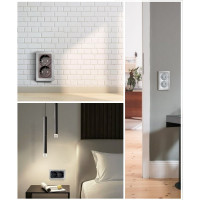 Горизонтальная 2-местная рамка STEKKER без перемычки, серия Катрин, стеклянная, GFR00-7012-03, серебро 39568