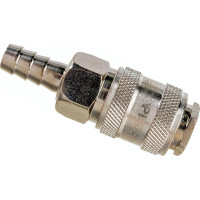 Быстросъемное соединение автомат на елочку 10 мм рапид для компрессора Pegas pneumatic 3207