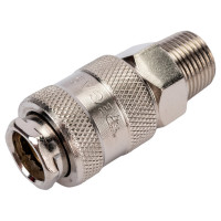 Быстросъемное соединение наружная резьба 3/8" - рапид для компрессора Pegas pneumatic 3210