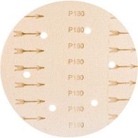 Круг шлифовальный на липучке Giraffe GOLD (225 мм; 6 отверстий; Р180) ABRAFORM AF-GG6-180