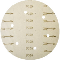 Круг шлифовальный на липучке Giraffe GOLD (225 мм; 6 отверстий; Р320) ABRAFORM AF-GG6-320