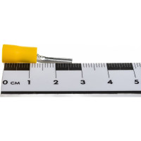 Штыревая круглая изолированная клемма Nord-Yada с ПВХ манжетой 4-6 кв.мм 907398