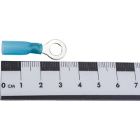 Кольцевая изолированная термоусаживаемая клемма Nord-Yada 6.5мм 1.5-2.5кв. мм (синяя) 906366