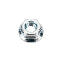 Гайка с фланцем ZAMETAL М4 8.0 DIN 6923 оц., с насеч. уп. 1000 шт ZA083201