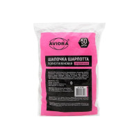 Шапочка AVIORA Шарлотта полиэтилен, 50 шт. 402-882