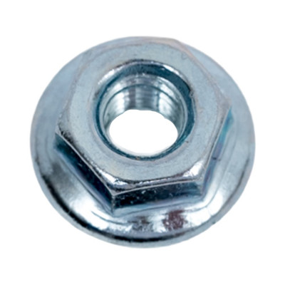 Гайка с фланцем ZAMETAL М3 8.0 DIN 6923 оц., с насеч. уп. 1000 шт ZA083294