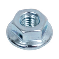 Гайка с фланцем ZAMETAL М3 8.0 DIN 6923 оц., с насеч. уп. 1000 шт ZA083294