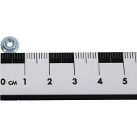 Гайка с фланцем ZAMETAL М3 8.0 DIN 6923 оц., с насеч. уп. 1000 шт ZA083294