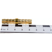 Штуцер двухсторонний елочка 8 мм - 8 мм Pegas pneumatic 3405
