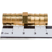 Штуцер двухсторонний елочка 12 мм - 12 мм Pegas pneumatic 3407