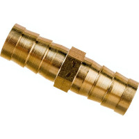 Штуцер двухсторонний елочка 12 мм - 12 мм Pegas pneumatic 3407