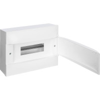 Пластиковый щиток Legrand Practibox S  Навесной 1X12 Белая дверь 135601
