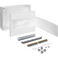 Пластиковый щиток Legrand Practibox S  Навесной 1X12 Белая дверь 135601