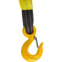 Буксировочный ленточный трос ТРАСТ БТЛ-21 крюк-крюк, 21тн/6м 4687202126149