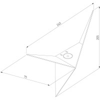 Настенный светильник Elektrostandard MRL LED 3W 1008 IP20 Parete черный a056311