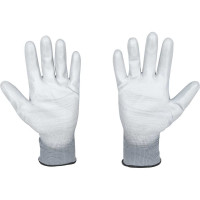 Защитные перчатки Базис Scaffa PU1350P-DG от ОПЗ размер 8 00-00012434