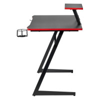 Компьютерный стол BRADEX Basic 110x59x75 см, c полкой для монитора 40x20 см FR 0682