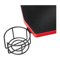 Компьютерный стол BRADEX Basic 110x59x75 см, c полкой для монитора 40x20 см FR 0682