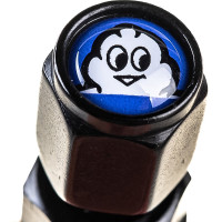 Вентиль для дисков NORM черные под датчики давления 4 шт. MS525AL BK