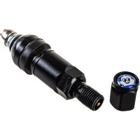 Вентиль для дисков NORM черные под датчики давления 4 шт. MS525AL BK