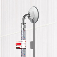 Угловая подводка PROFACTOR LUXE с полимерным покрытием, в/в 1/2, 100 см PF WFH 527.100