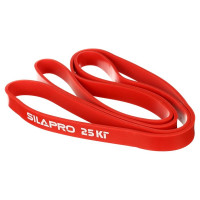 Силовая эластичная лента для фитнеса SILAPRO 208x0.45x2.2 см, 25 кг 093-003