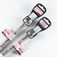 Подводка к смесителю PROFACTOR LUXE с полимерным покрытием, 1/2 х М10, пара, 80 см PF WFH 525.80