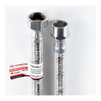 Подводка для воды PROFACTOR LUXE с полимерным покрытием, в/н 1/2, 200 см PF WFH 524.200