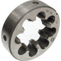 Трубная плашка ИНСТУЛС G1 1/4 75x20 9ХС 2654-0174 лев ГОСТ 9740-71 00001252577