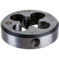 Трубная плашка ИНСТУЛС G 1/4 38x10 9ХС 2654-0154 лев ГОСТ 9740-71 00001252571