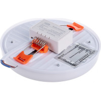 Светодиодный безрамочный встраиваемый светильник IONICH круглый 12Вт 960Лм 230В -6500-120-IP20 1589