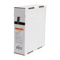 Термоусадочная трубка TDM ELECTRIC ТУТнг 6/3 черная в коробке, упаковка 10 метров SQ0518-0413