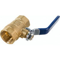 Шаровой кран ZOX 3/4'' вн/вн., рукоятка 519284