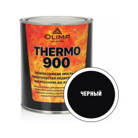 Термостойкая эмаль OLIMP (черная; 800 градусов; 0.8 л) 28294