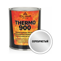 Термостойкая эмаль OLIMP (серебристая; 700 градусов; 0.8 л) 28293