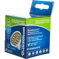 Светодиодная лампа Wonderful GU 5.3 (SMD) (24 диода) 2W/220V/MR16/2700K 902931