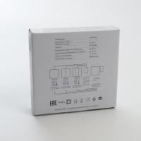 Двухклавишный беспроводной выключатель FERON TM82 SMART, 230V, 500W, черный 41723
