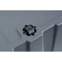 Особопрочный контейнер HONEYCOMB серии PRO 50 л, с крышкой, серый M-050-00.76new