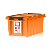 Контейнер с крышкой HONEYCOMB 8 л, оранжевый M-008-00.12new