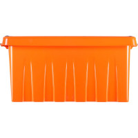 Контейнер с крышкой HONEYCOMB 8 л, оранжевый M-008-00.12new