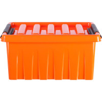 Контейнер с крышкой HONEYCOMB 8 л, оранжевый M-008-00.12new