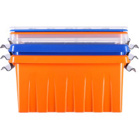 Контейнер с крышкой HONEYCOMB 8 л, оранжевый M-008-00.12new