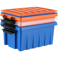 Контейнер с крышкой HONEYCOMB 8 л, оранжевый M-008-00.12new