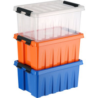 Контейнер с крышкой HONEYCOMB 8 л, оранжевый M-008-00.12new