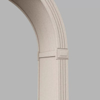 Арка Cosca decor Симплекс, Романская малая, МДФ 10 мм, набор, без отделки СПБ018376