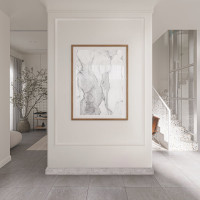 Потолочный плинтус Stenopol подходит к натяжным потолкам, 29x16x2000 мм под покраску C711