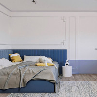 Плинтус потолочный Stenopol 20х20х2000 мм УПАК под покраску C7133