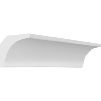 Плинтус потолочный Stenopol 20х20х2000 мм УПАК под покраску C7133