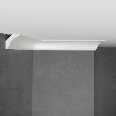 Потолочный плинтус Stenopol 30х30х2000 мм под покраску C7115